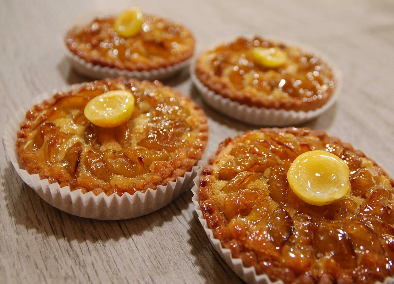 Tartes aux mirabelles